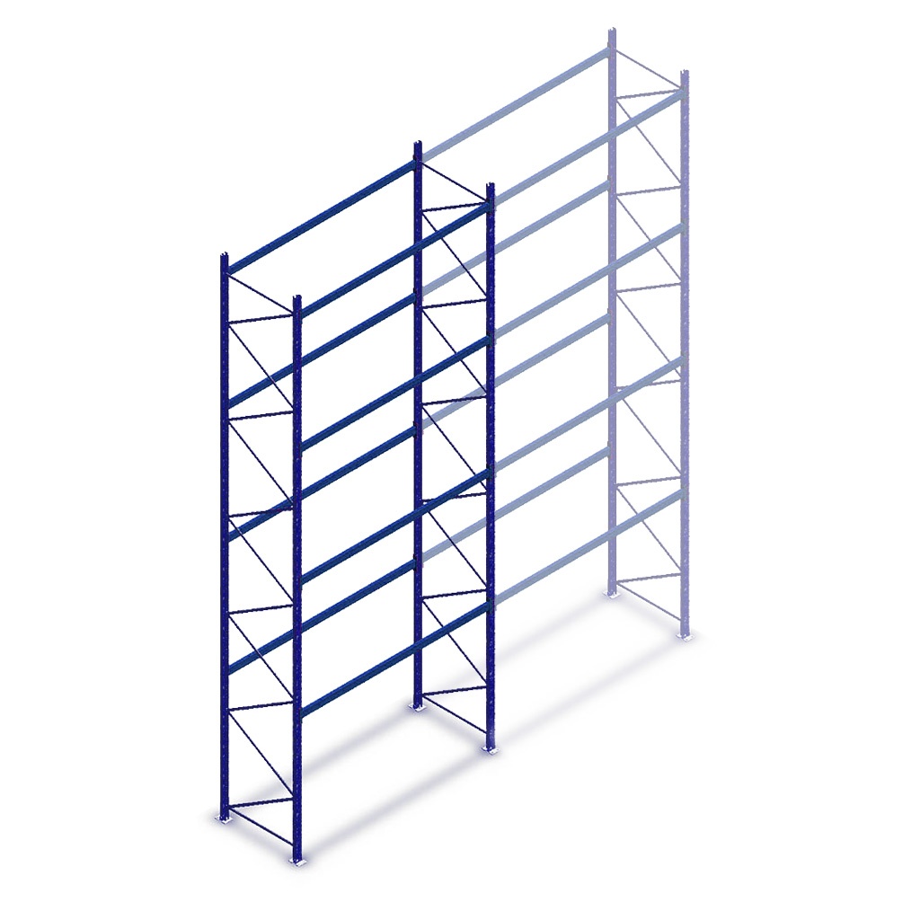 Gebruikte Hovuma palletstelling 6495x2700x870 beginsectie