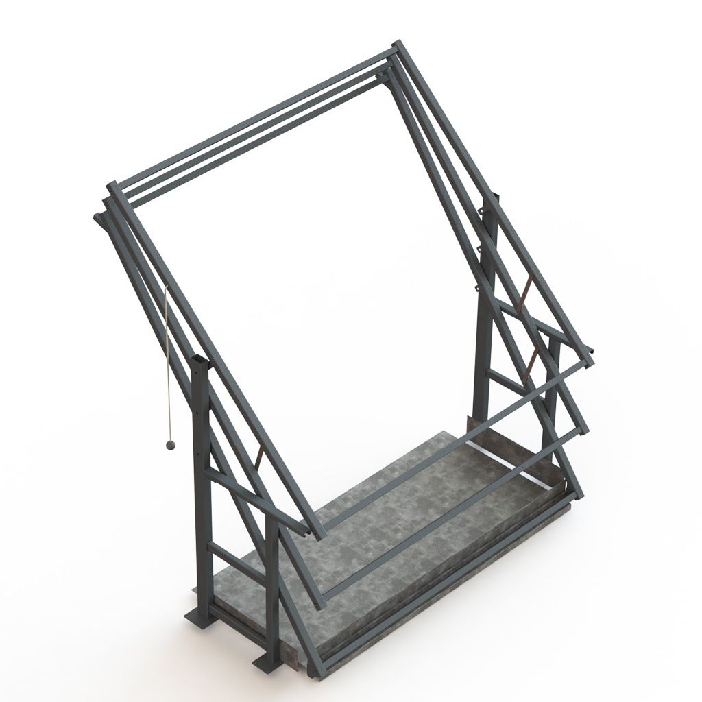 Kantelhek voor entresolvloer - S1