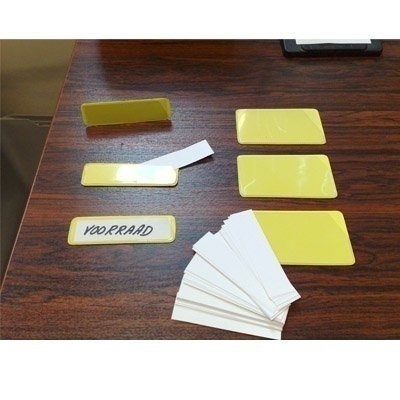 Magnetische insteekhoes 97 x 58 mm. 50 s