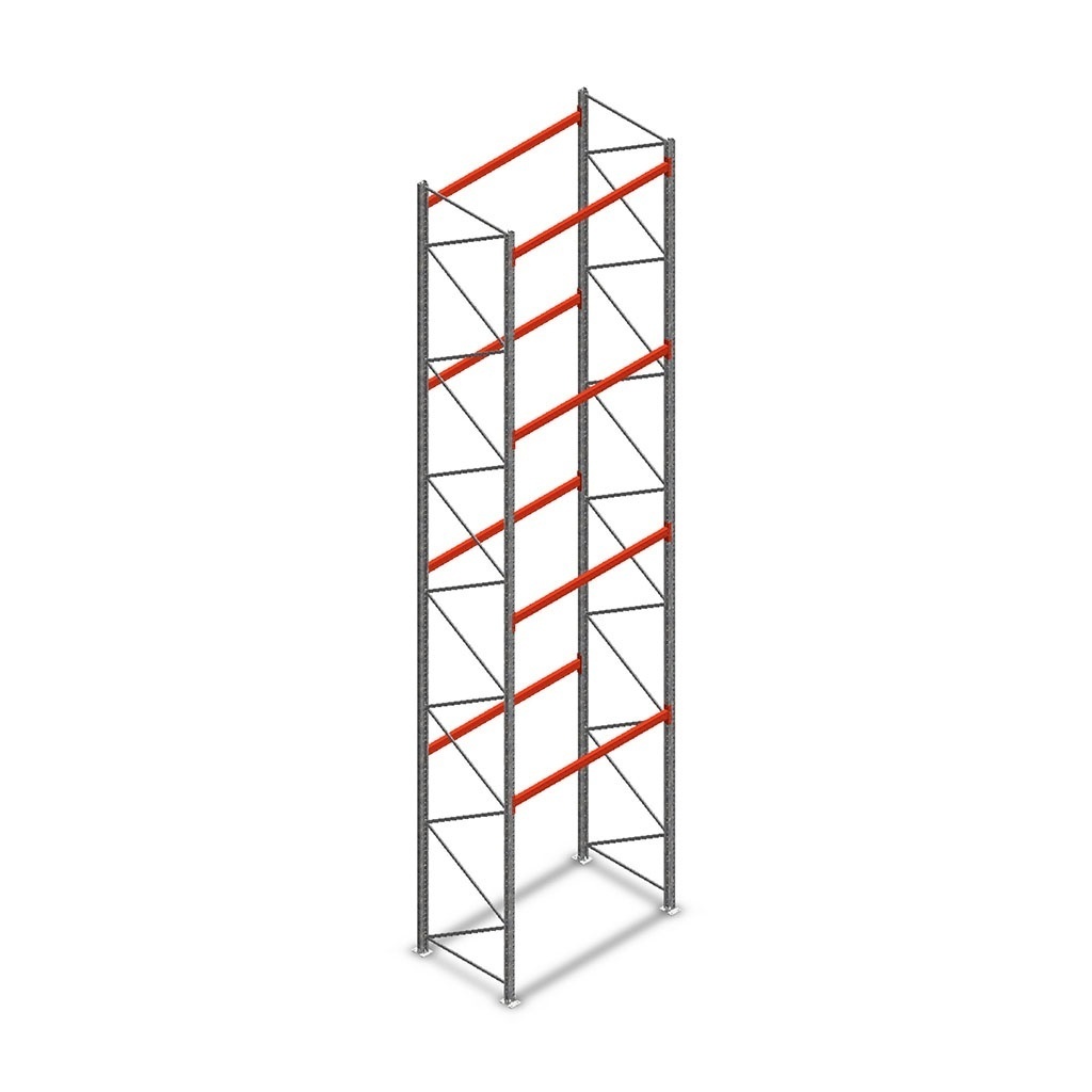 Palletstelling AR T2 8000x1850x1100 beginsectie