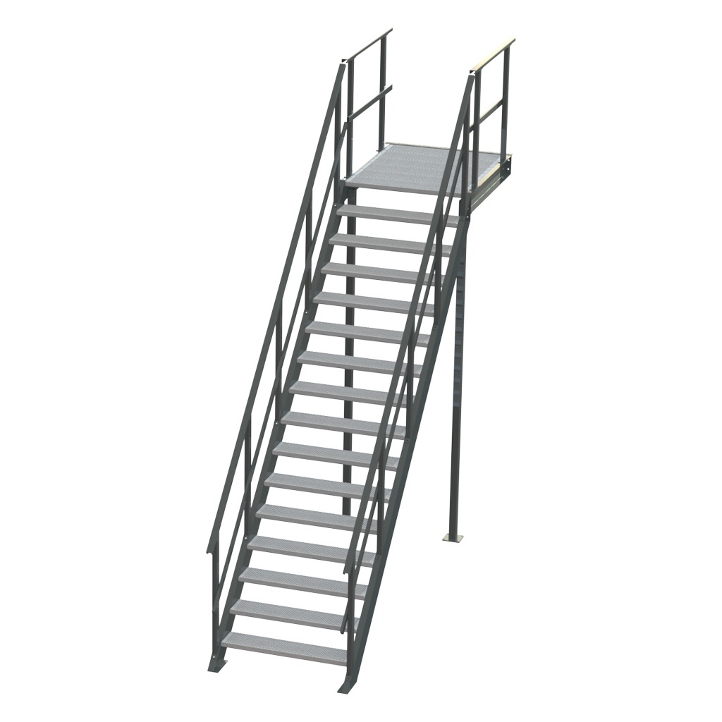 Standaard bordestrap rechtdoor 3000x1000 mm (hxb)