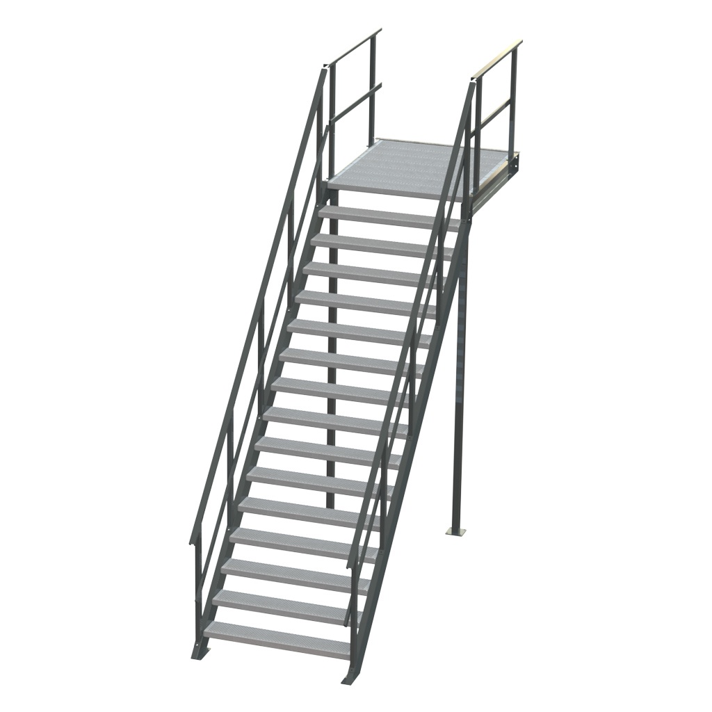 Standaard bordestrap rechtdoor 3000x1200 mm (hxb)