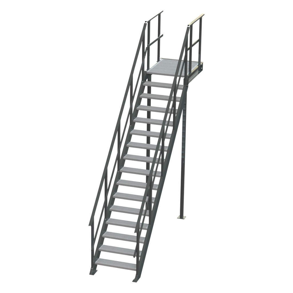 Standaard bordestrap rechtdoor 3000x800 mm (hxb)