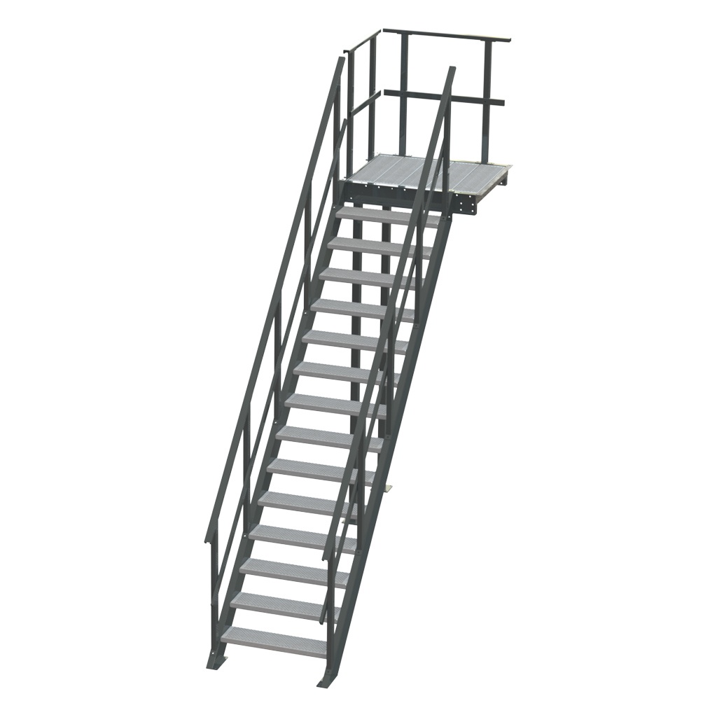 Standaard bordestrap rechtsaf 2800x800 mm (hxb)
