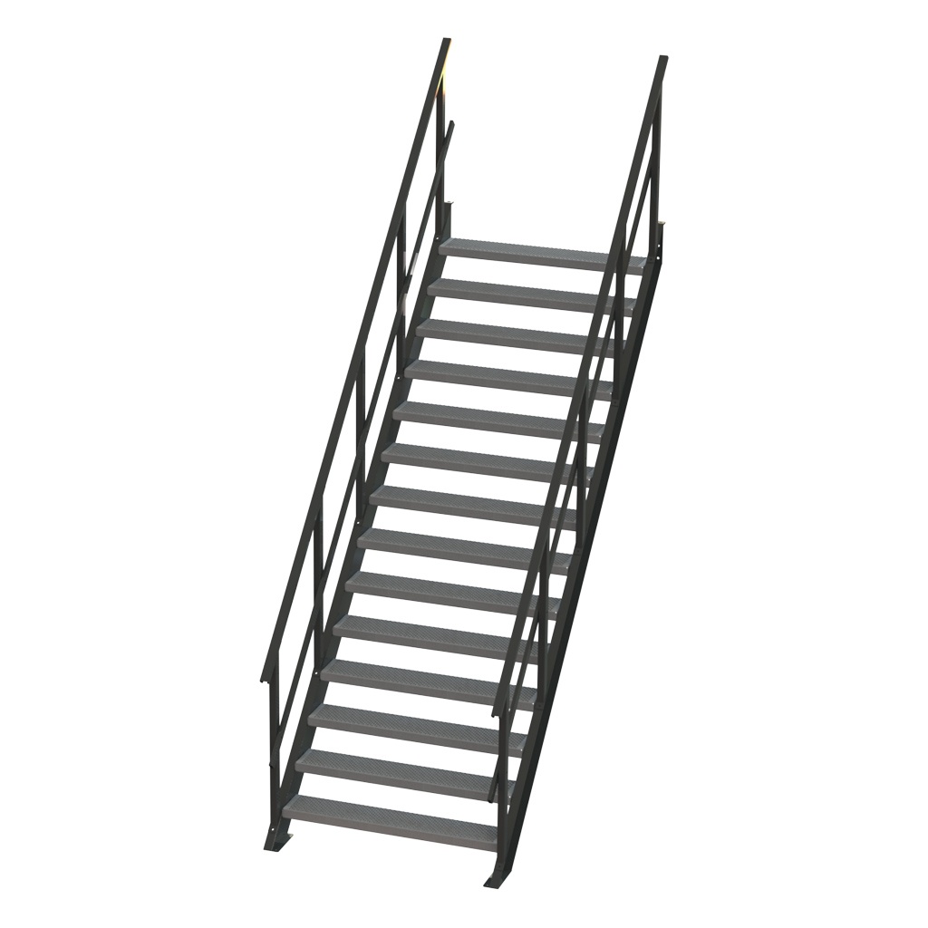 Standaard steektrap 2800x1200 mm (hxb)