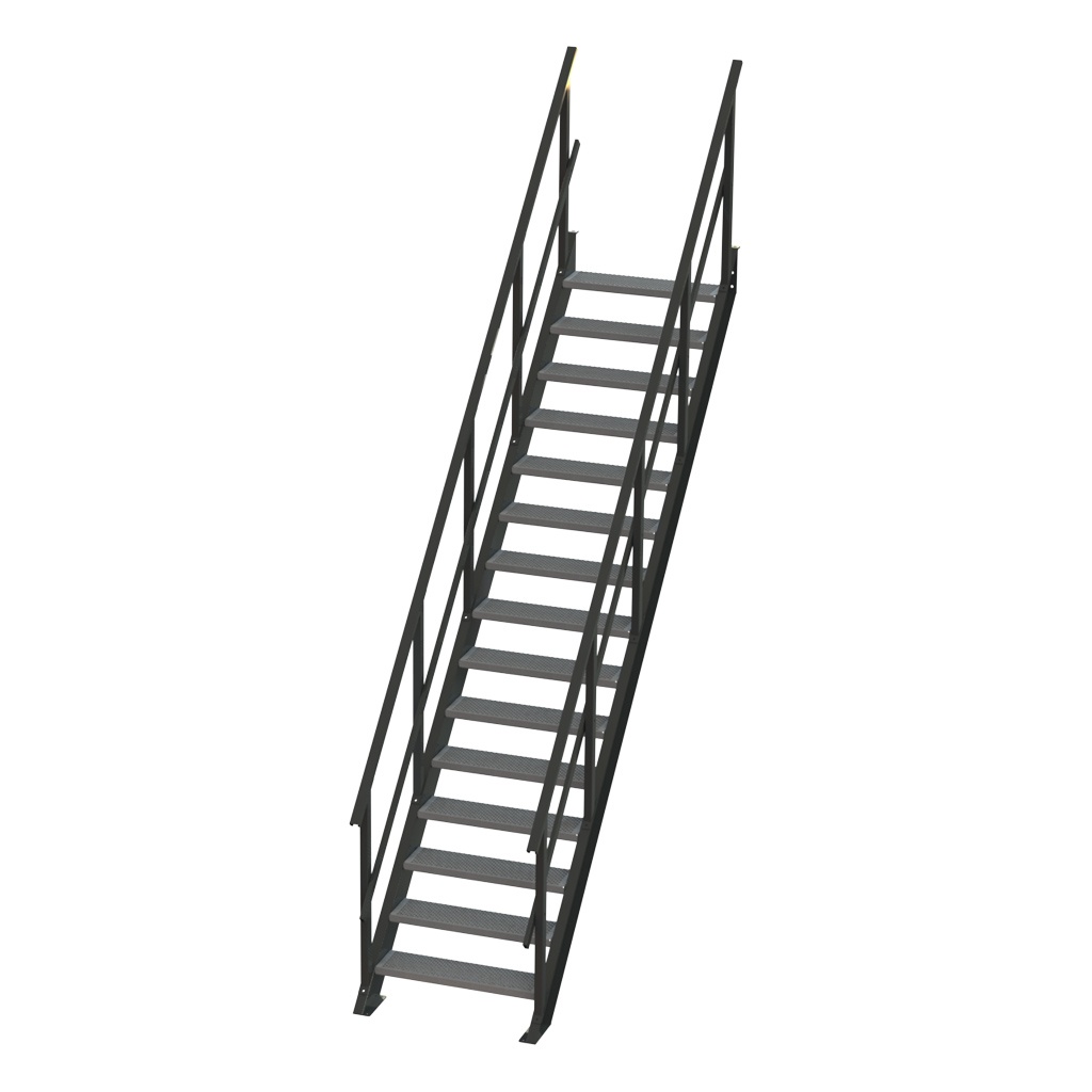 Standaard steektrap 3000x800 mm (hxb)