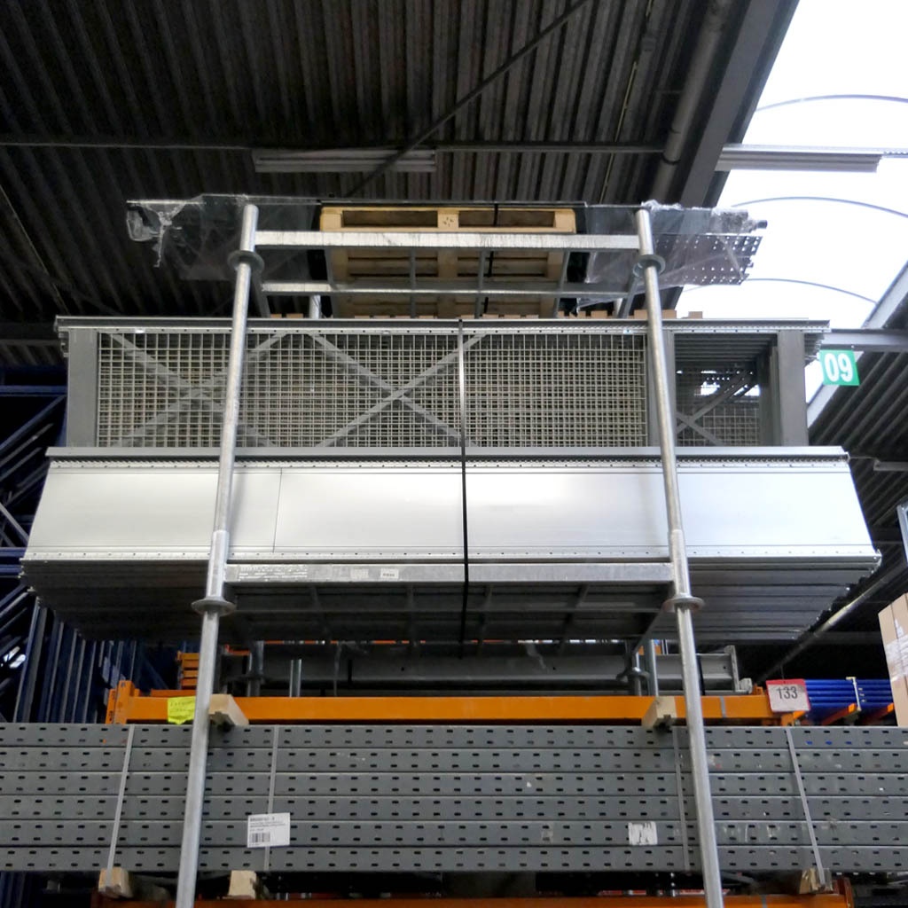 Aanbouwsectie gebruikte Dexion legbordstelling 3500x1000x600 10 niveaus