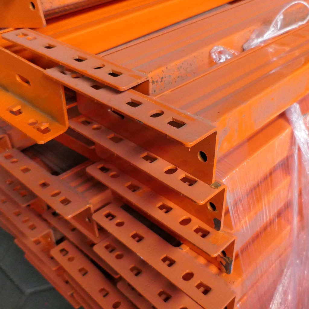 Deels gebruikte AR T1 palletstelling 3000x1850x1100mmmm (hxbxd) - 3 niveaus aanbouwsectie