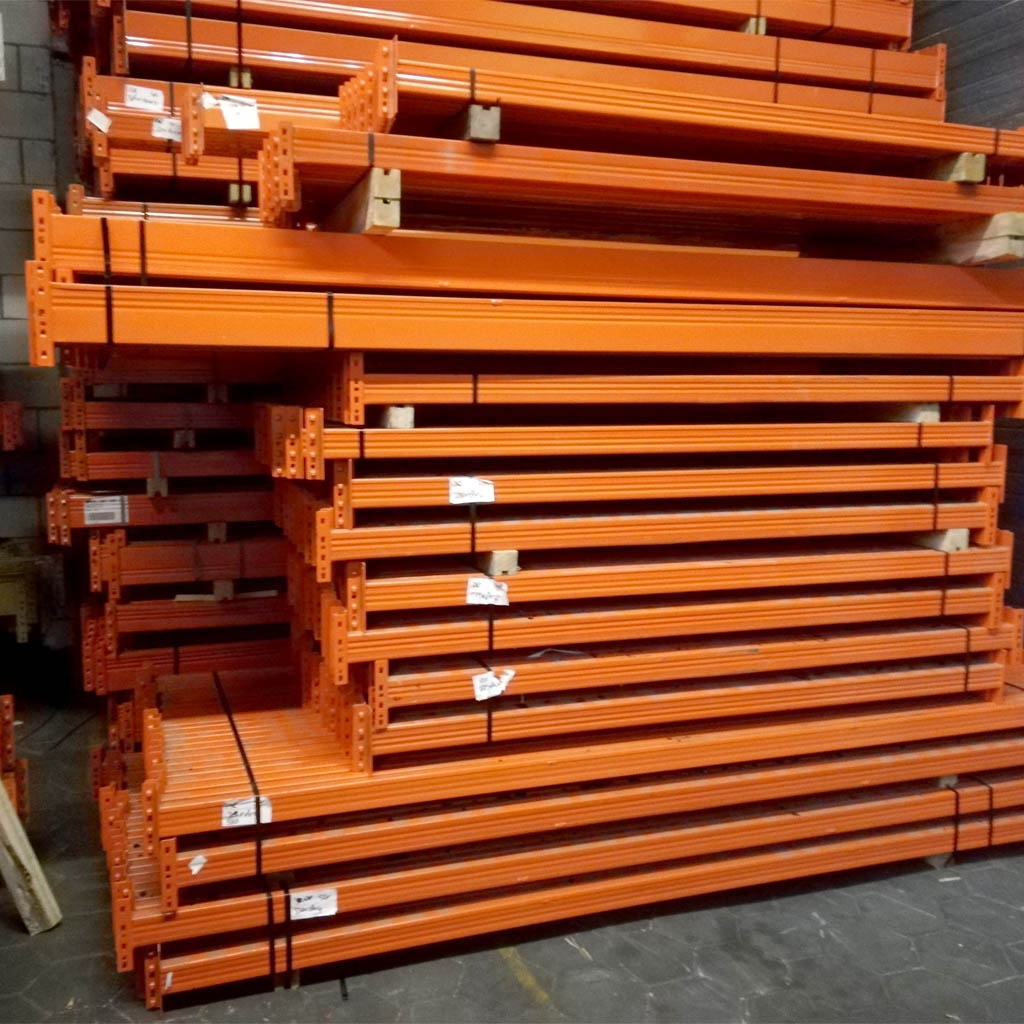 Deels gebruikte AR T1 palletstelling 3000x2250x1100mmmm (hxbxd) - 3 niveaus aanbouwsectie