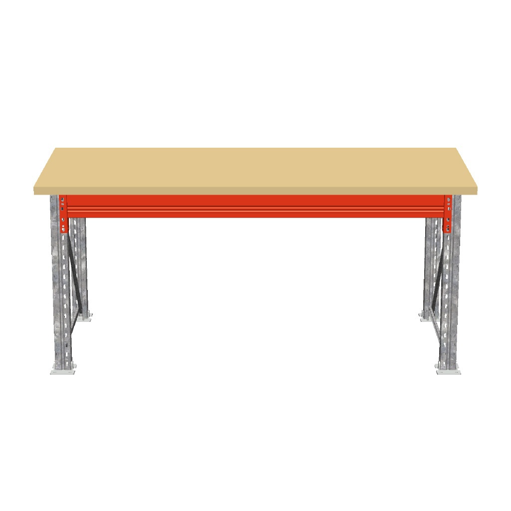 Enkellaags Werkbank, Werktafel Enkellaags Werkbank, Werktafel