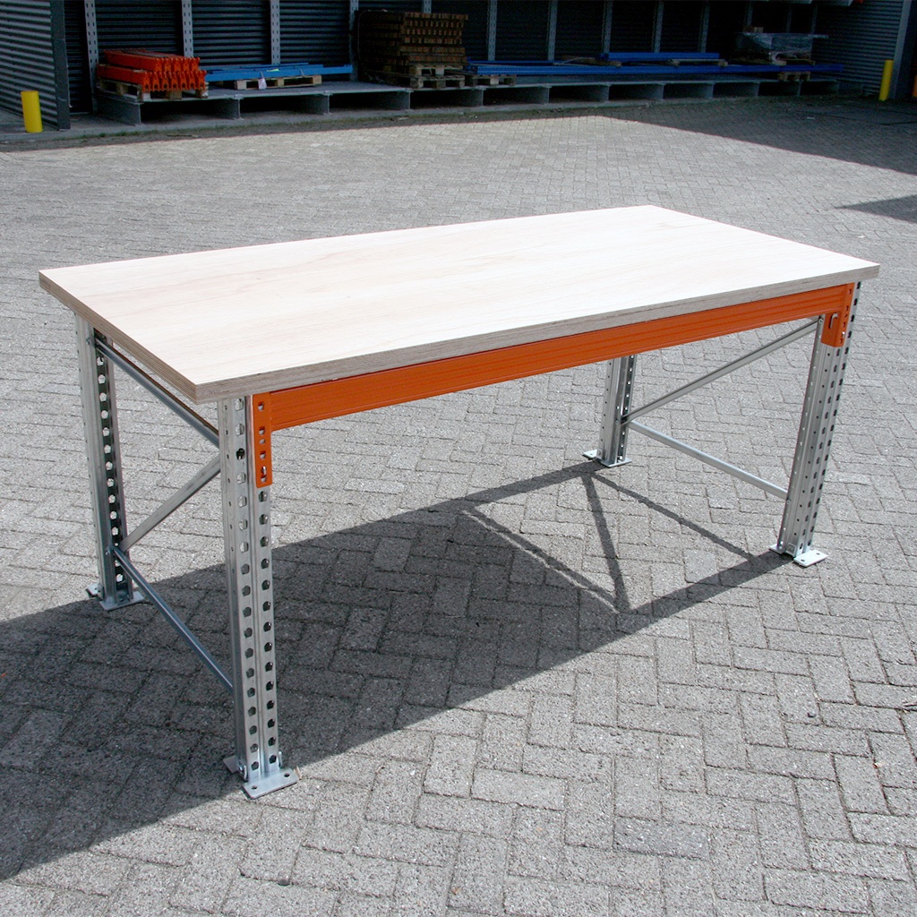 Enkellaags Werkbank, Werktafel Enkellaags Werkbank, Werktafel