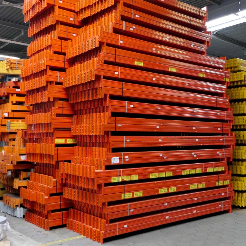 Gebruikte AR T1 palletstelling 5500x3600x1100mmmm (hxbxd) - 4 niveaus aanbouwsectie