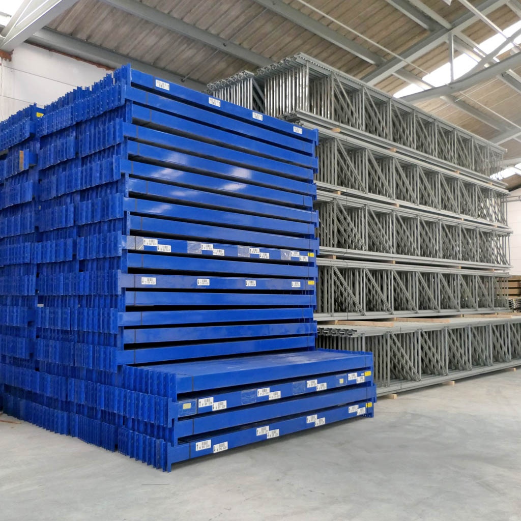 Gebruikte Bito palletstelling 5330x3600x1100, 5 niveaus aanbouwsectie 