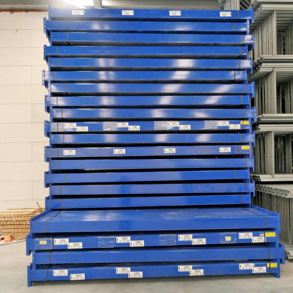 Gebruikte Bito palletstelling 5330x3600x1100, 5 niveaus aanbouwsectie 