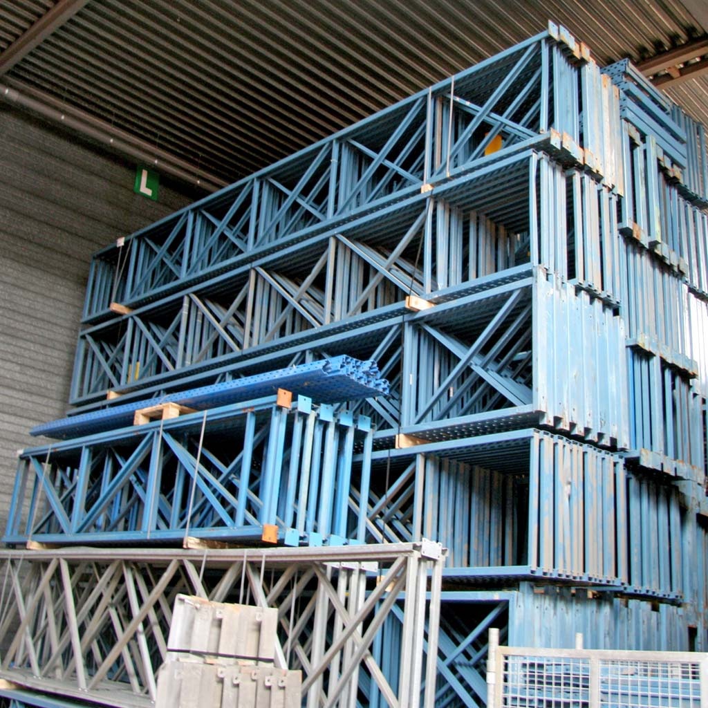 Gebruikte Hovuma palletstelling 7130x2700x870 beginsectie