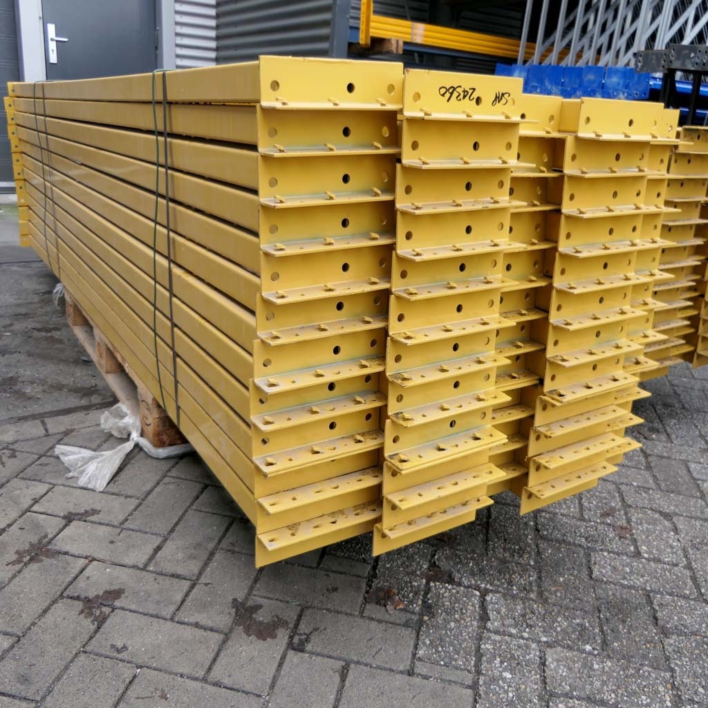 Gebruikte Link51 palletstelling 4800x2700x1100 mm (hxbxd) - 4 niveaus - aanbouwsectie