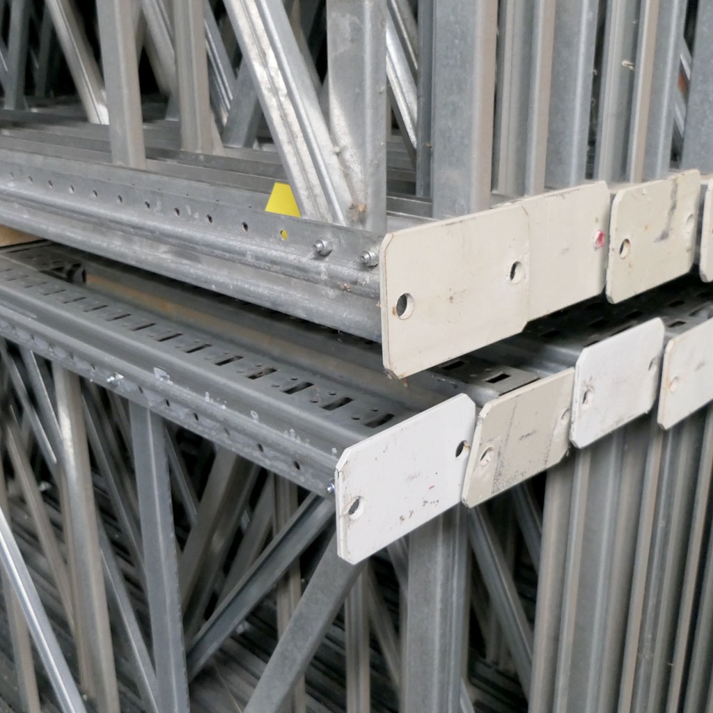 Gebruikte Vogelsang palletstelling 3000x3600x1100 mm (hxbxd) - 2 niveaus aanbouwsectie