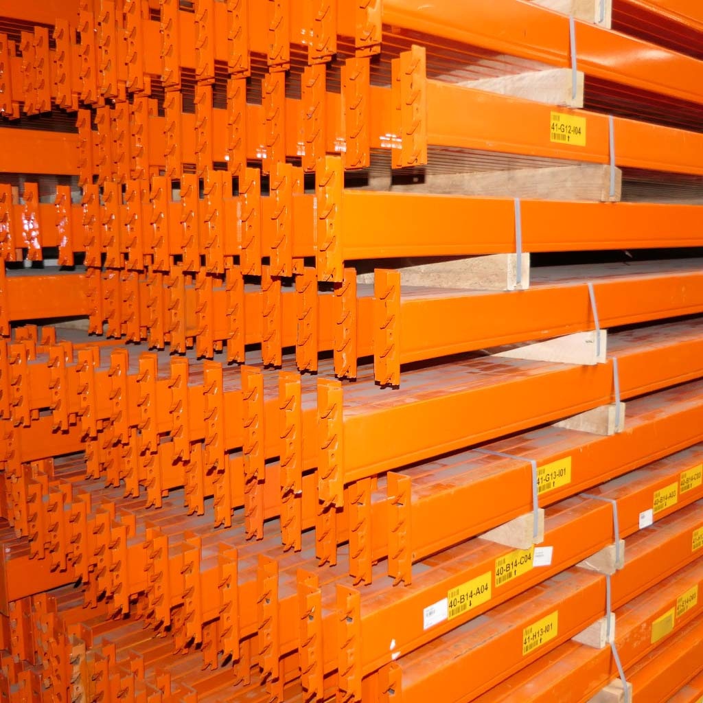 Gebruikte Vogelsang palletstelling 6000x3600x1100 mm (hxbxd) - 4 niveaus aanbouwsectie