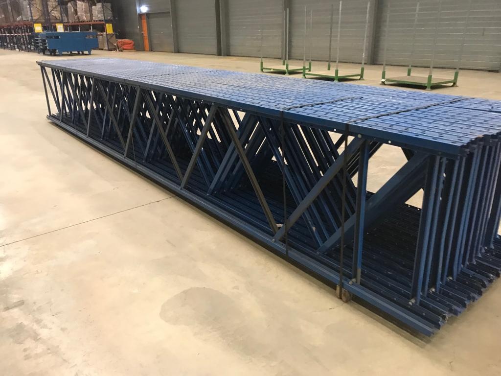 Gebruikte voordeelrij palletstelling Redirack 3000x9020x900 3 secties 2 niveaus