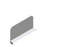 Schuifschot 400x200 mm (dxh) voor Medium Duty Legbordstelling
