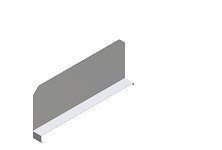 Schuifschot 500x200 mm (dxh) voor Medium Duty Legbordstelling