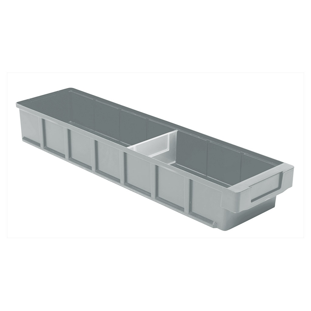 Plastic Bak, Magazijnbak, Magazijnstellingbak VKB 600x152x83 grijs