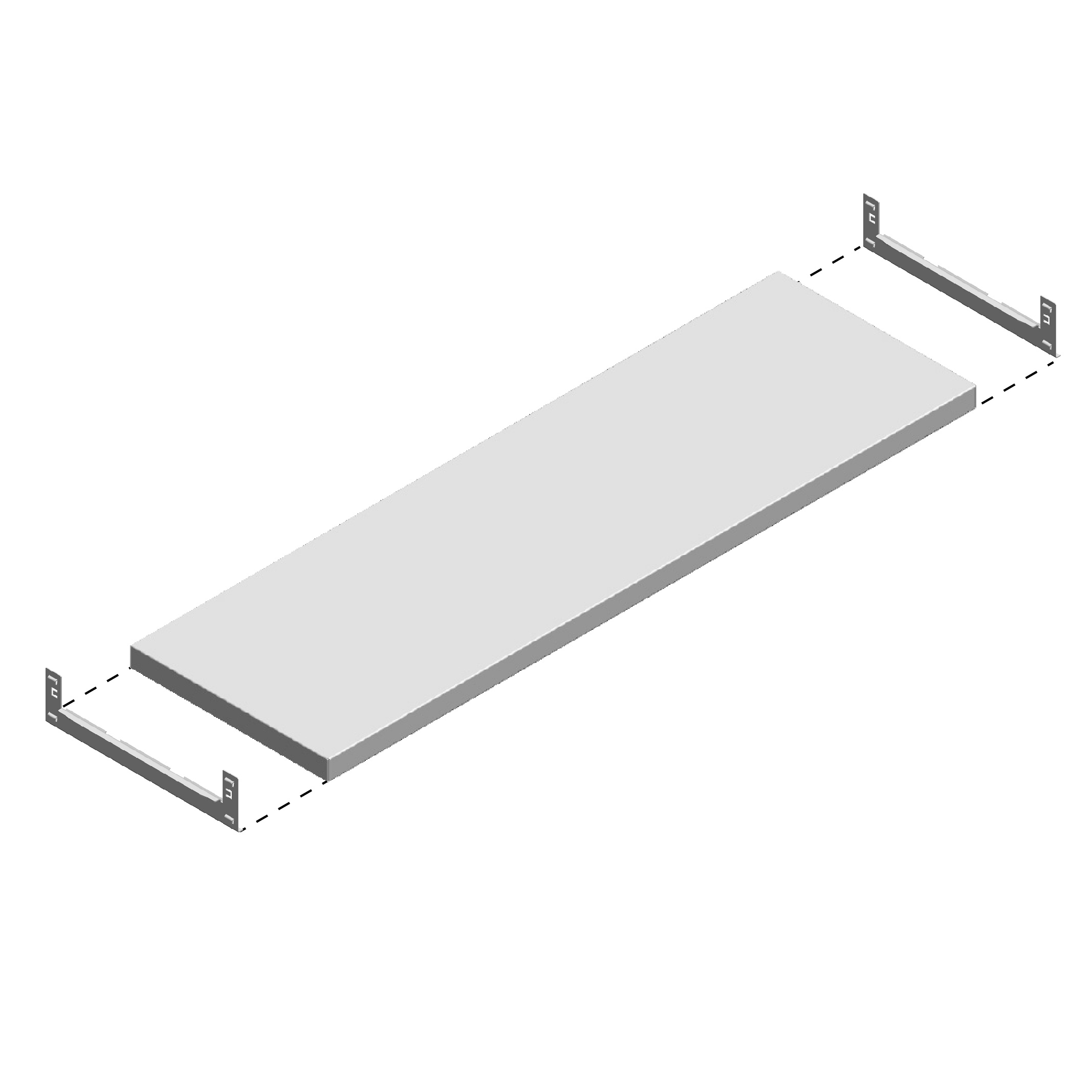 Niveau Legbord LD 1000x300mm (bxd)