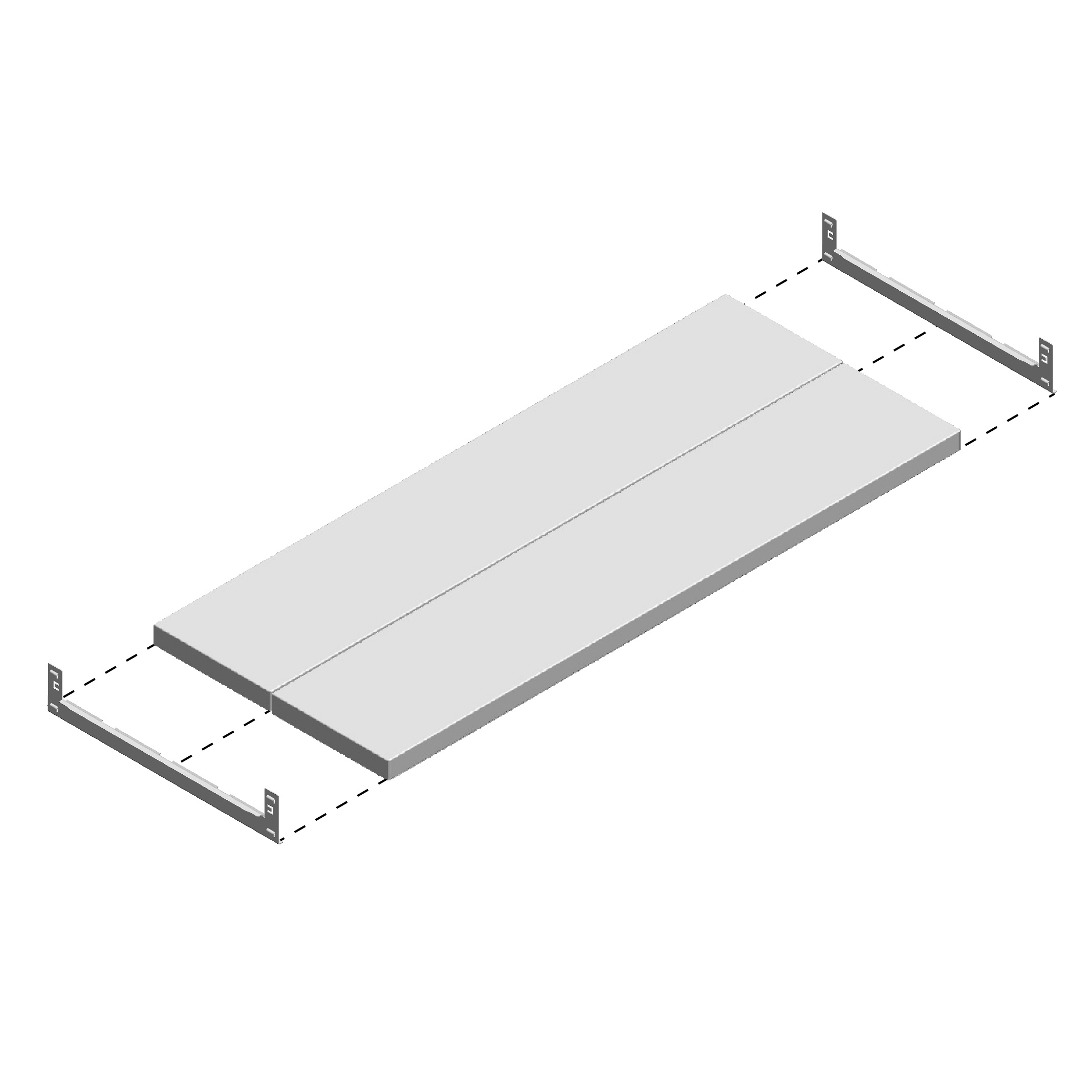 Niveau Legbord LD 1000x400mm (bxd)