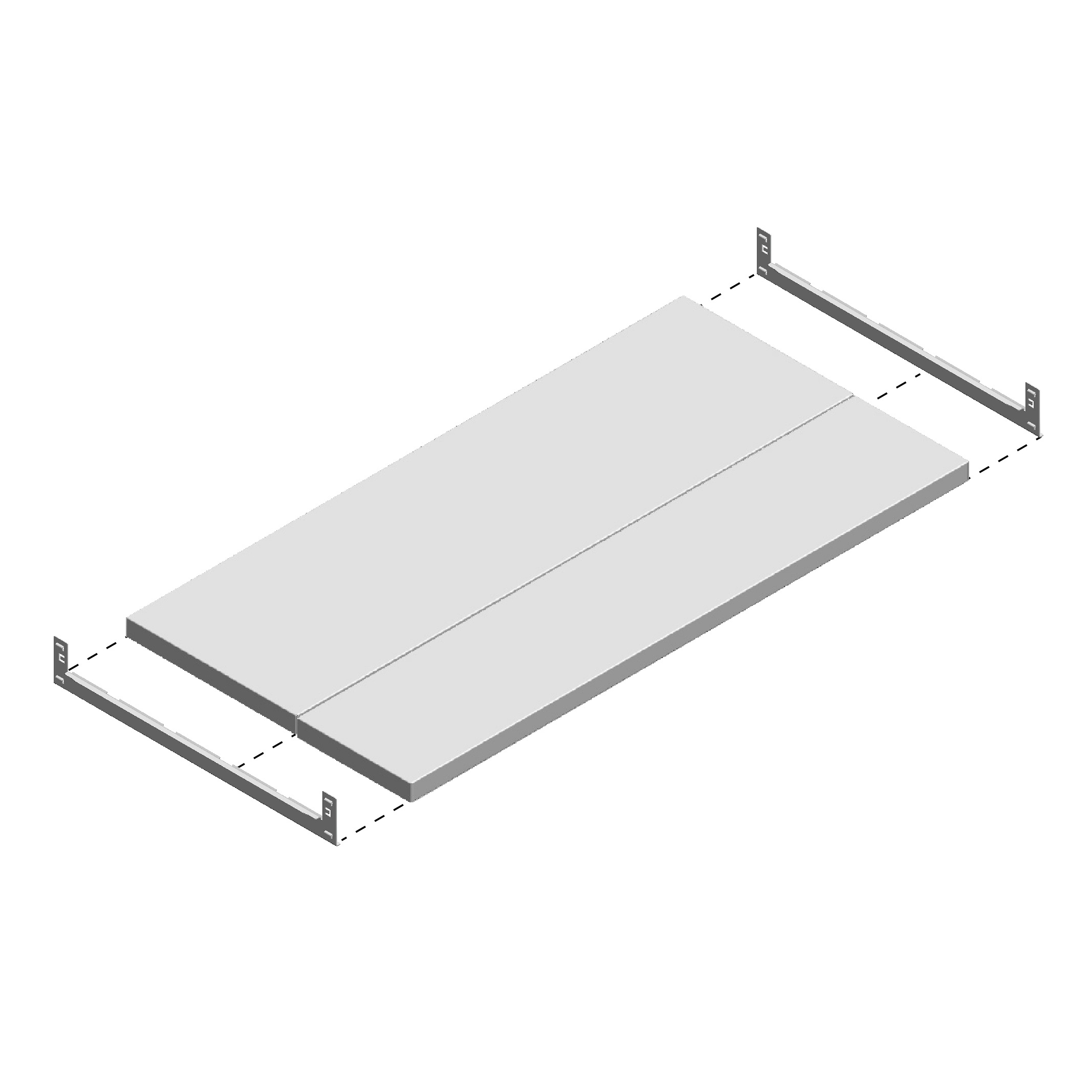 Niveau Legbord LD 1000x500mm (bxd)