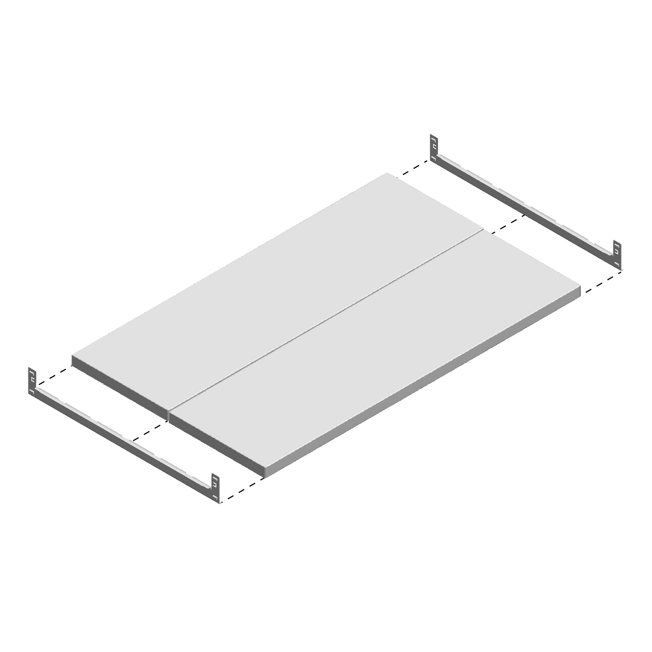 Niveau Legbord LD 1000x600mm (bxd)