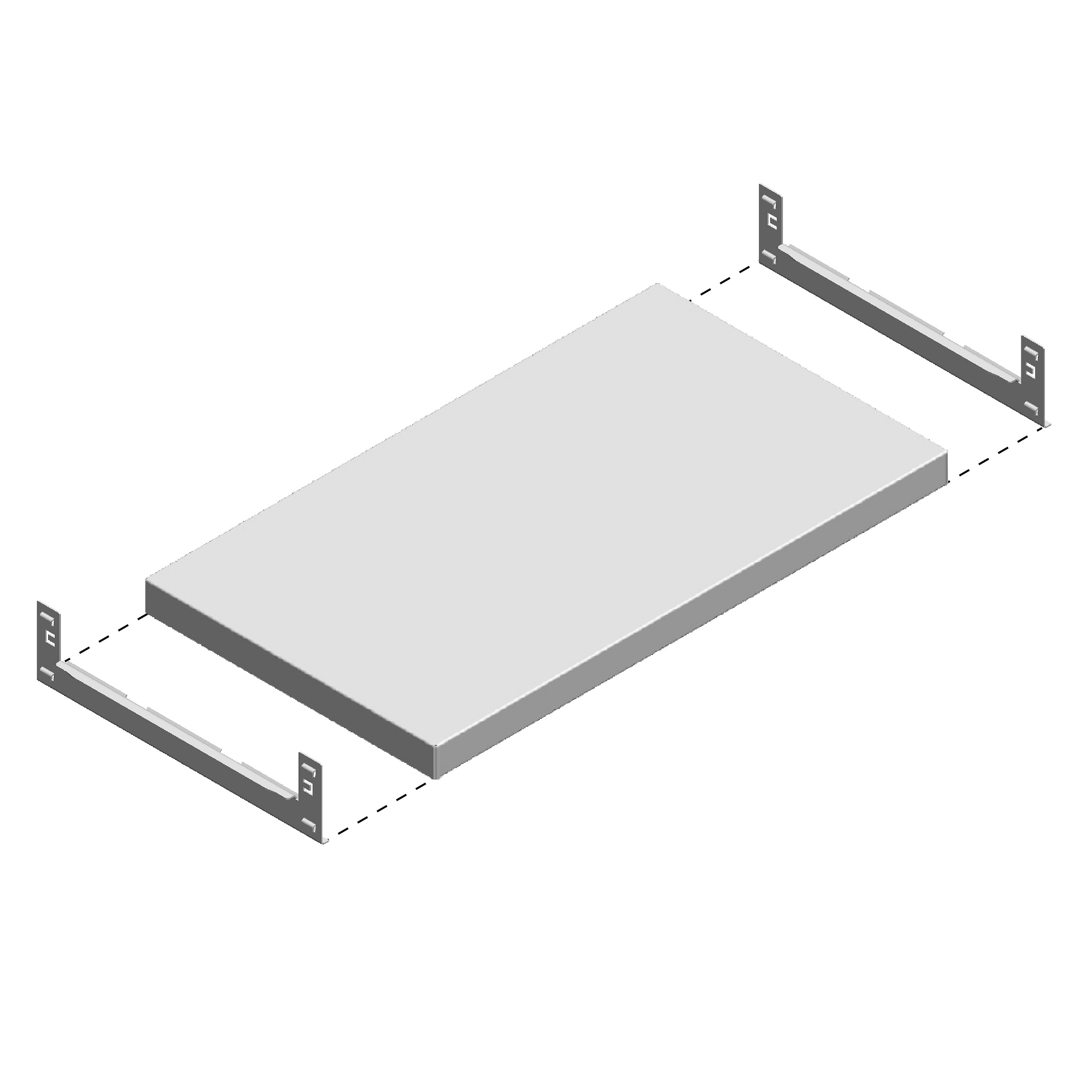 Niveau Legbord LD 550x300mm (bxd)