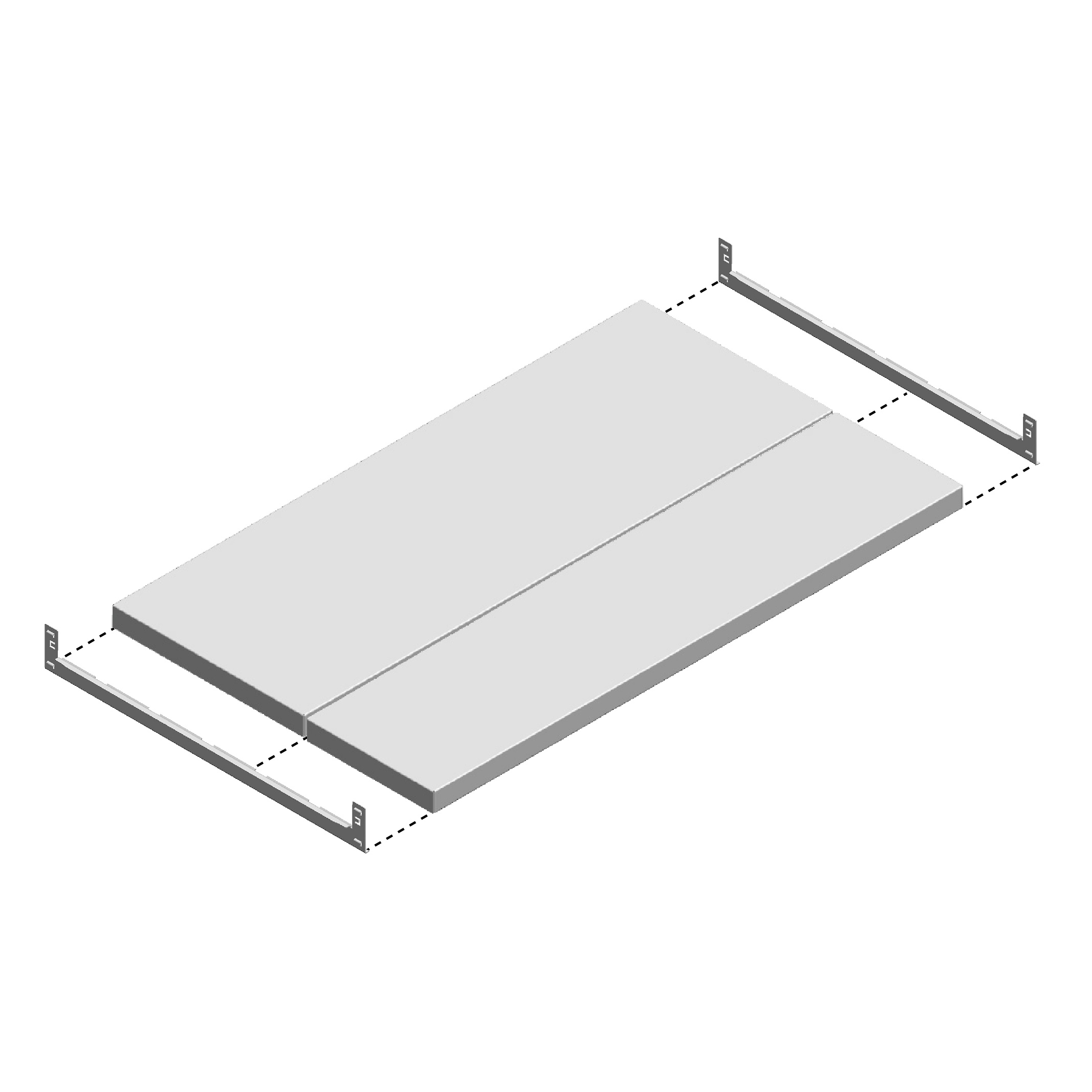 Niveau Legbord LD 850x500mm (bxd)