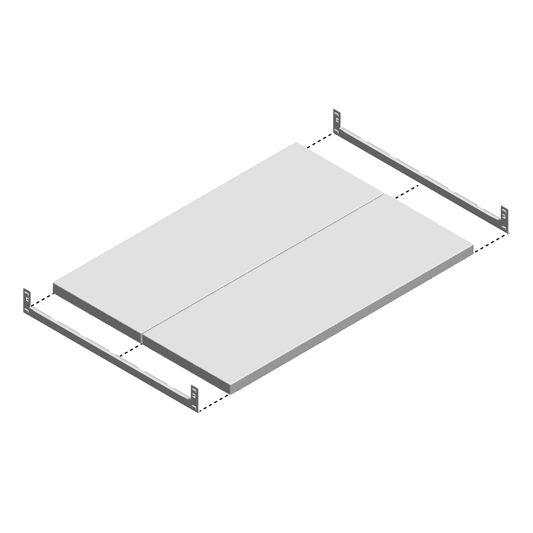 Niveau Legbord LD 850x600mm (bxd)