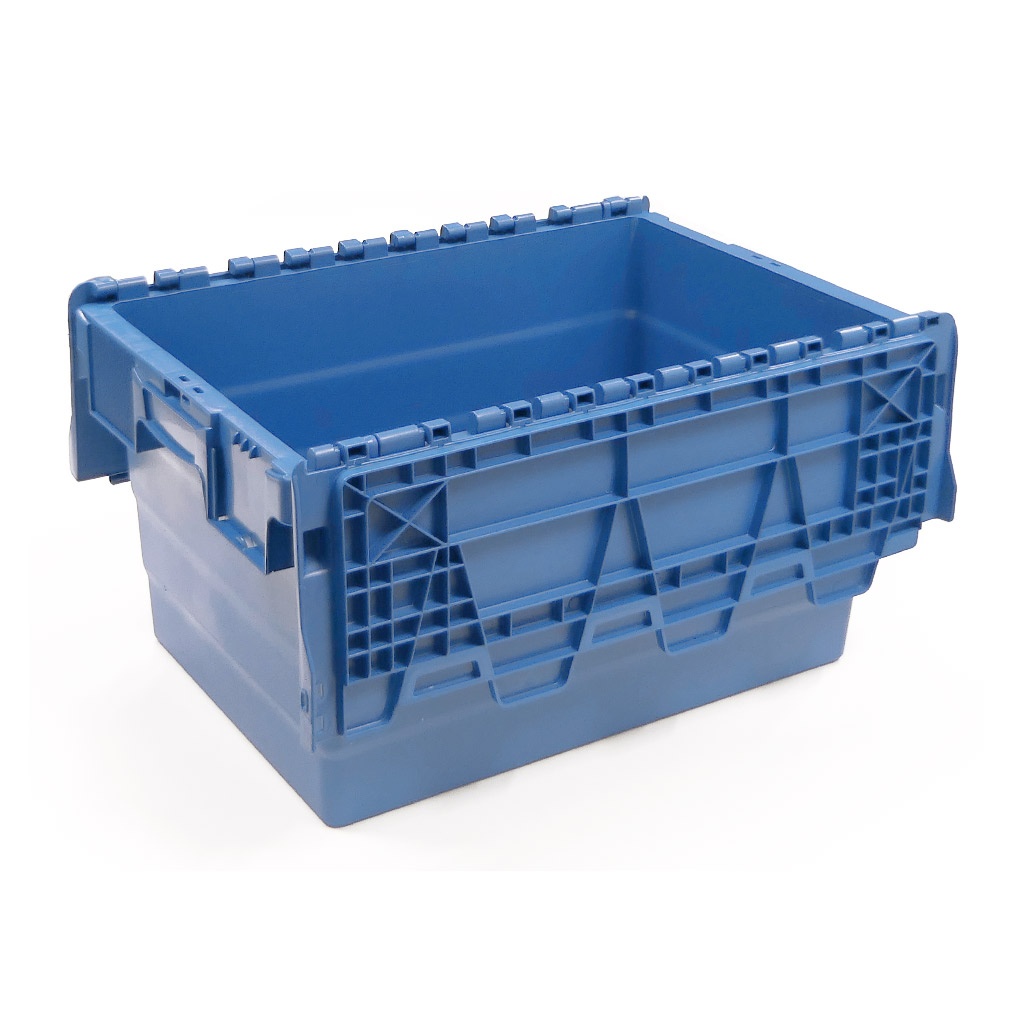 Palletaanbieding 68 Begra distributiebakken, transportbakken 600x400x320 blauw