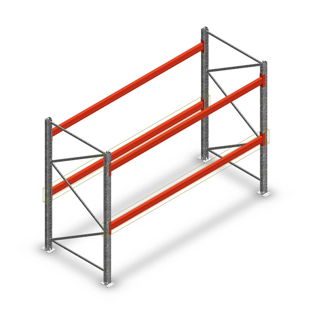 Palletstelling AR T2 2000x2700x1100 beginsectie