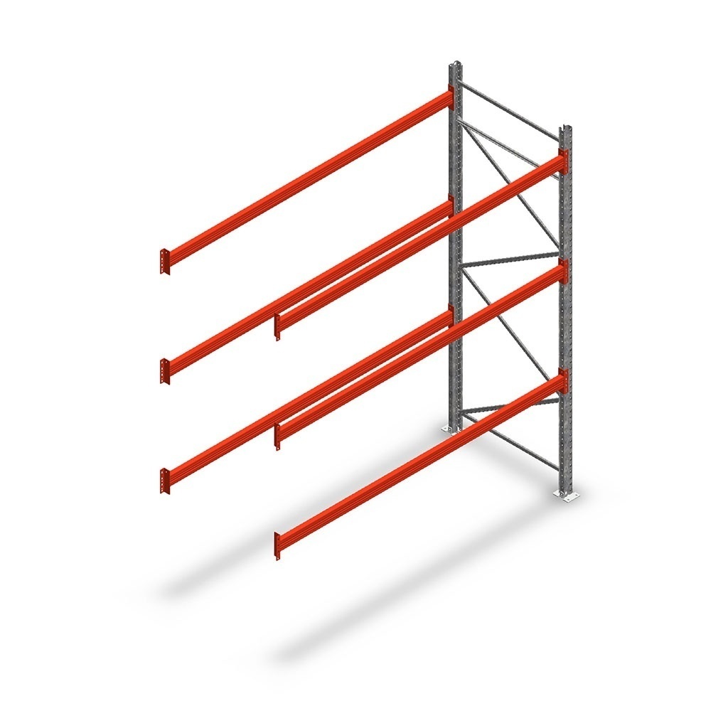 Palletstelling AR T2 3000x2700x1100 aanbouwsectie