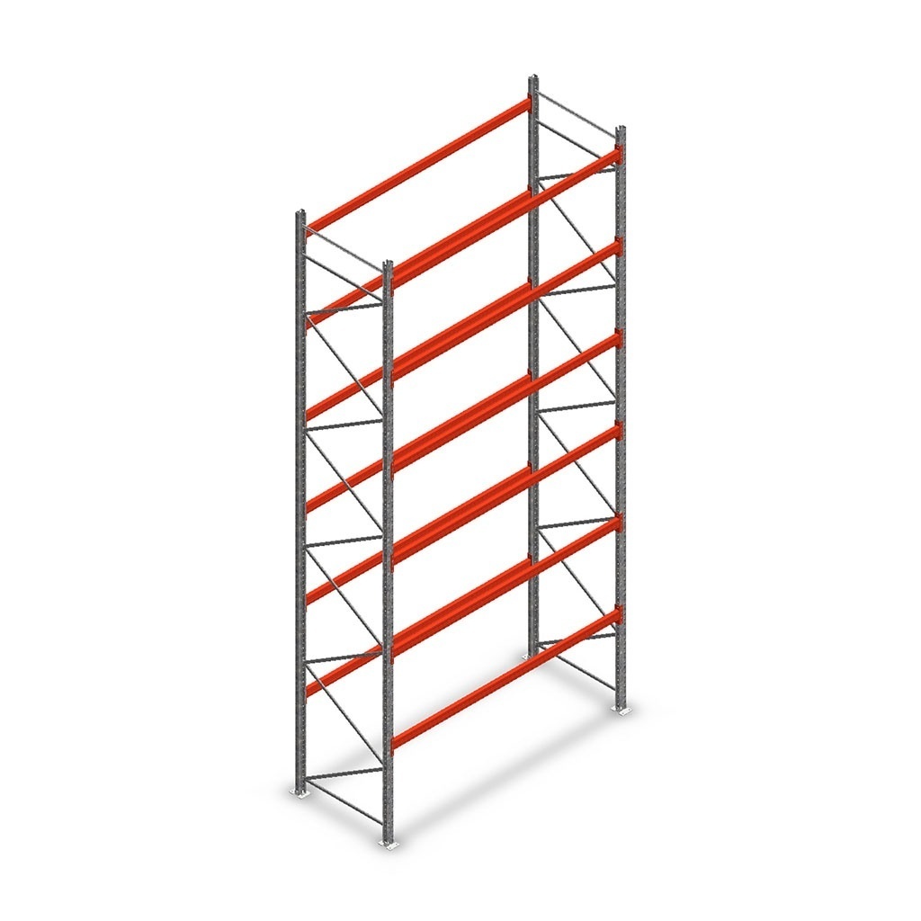 Palletstelling AR T2 6000x2700x1100 beginsectie
