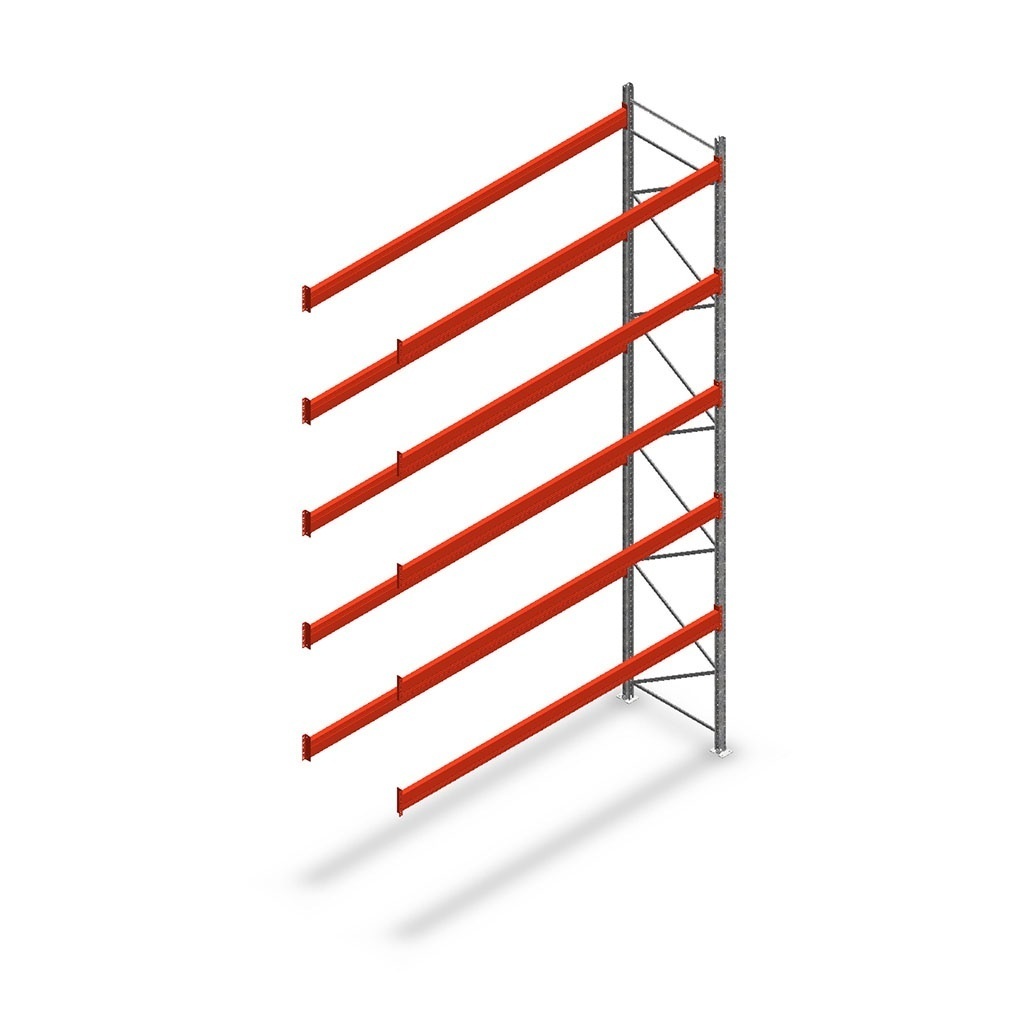Palletstelling AR T2 6000x3600x1100 aanbouwsectie