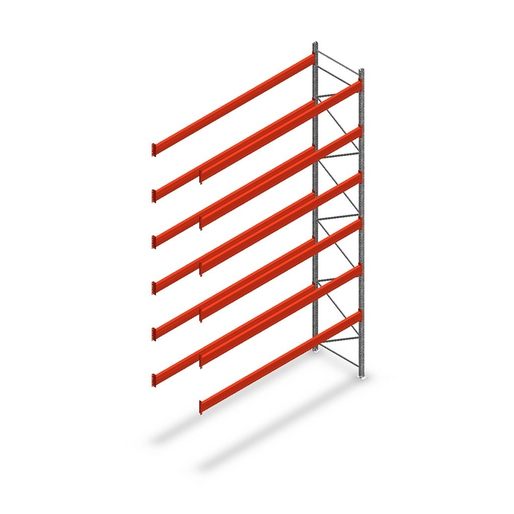 Palletstelling AR T2 6000x3600x1100 aanbouwsectie