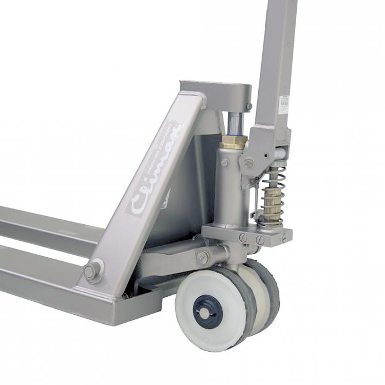 Palletwagen, pompwagen 2000 kg 100% RVS