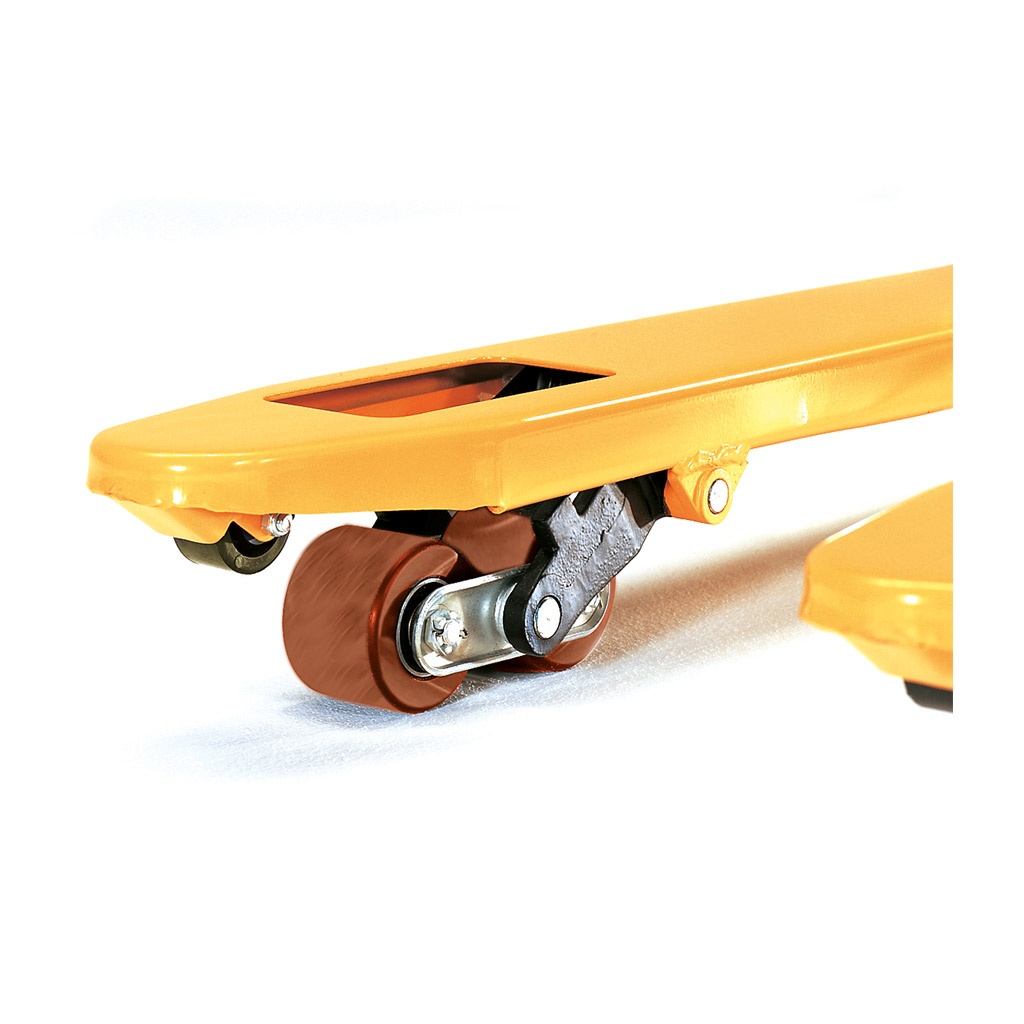 Palletwagen, pompwagen, handpallettruck 2500 kg rubber zwenkwielen