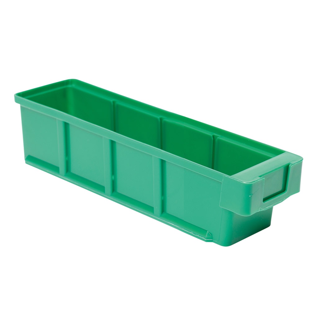 Plastic Bak, Magazijnbak, Magazijnstellingbak VKB 300x93x83 groen