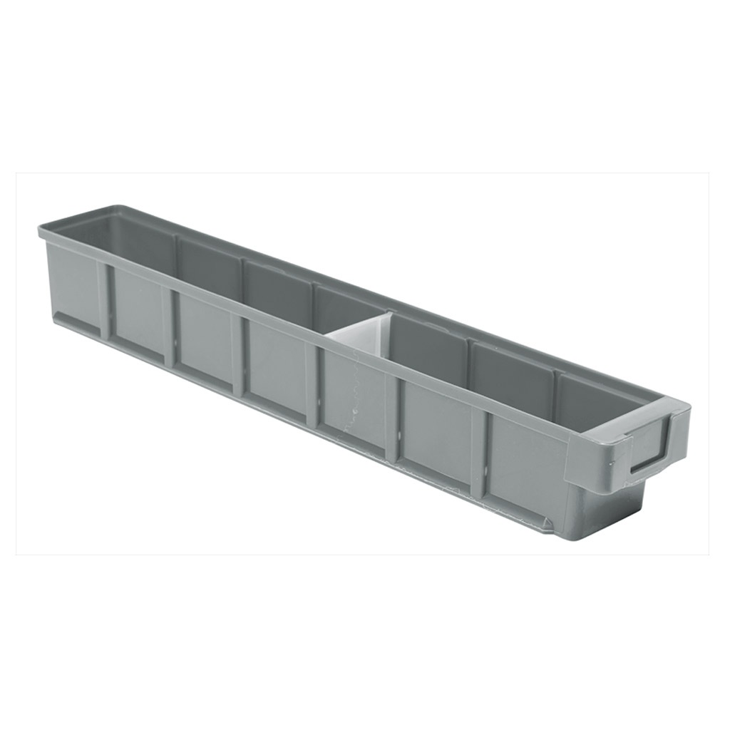 Plastic Bak, Magazijnbak, Magazijnstellingbak VKB 600x93x83 grijs