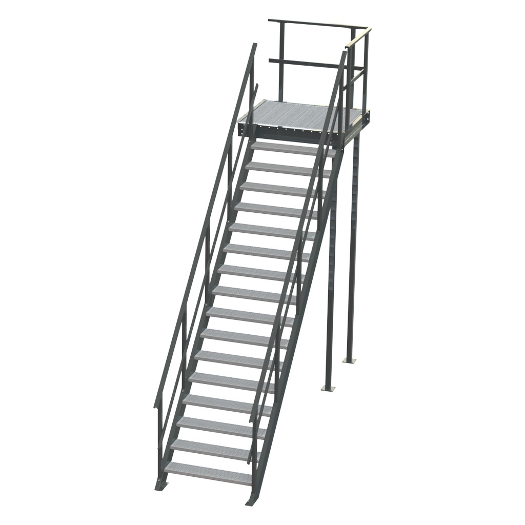 Standaard bordestrap linksaf 3200x1000 mm (hxb)