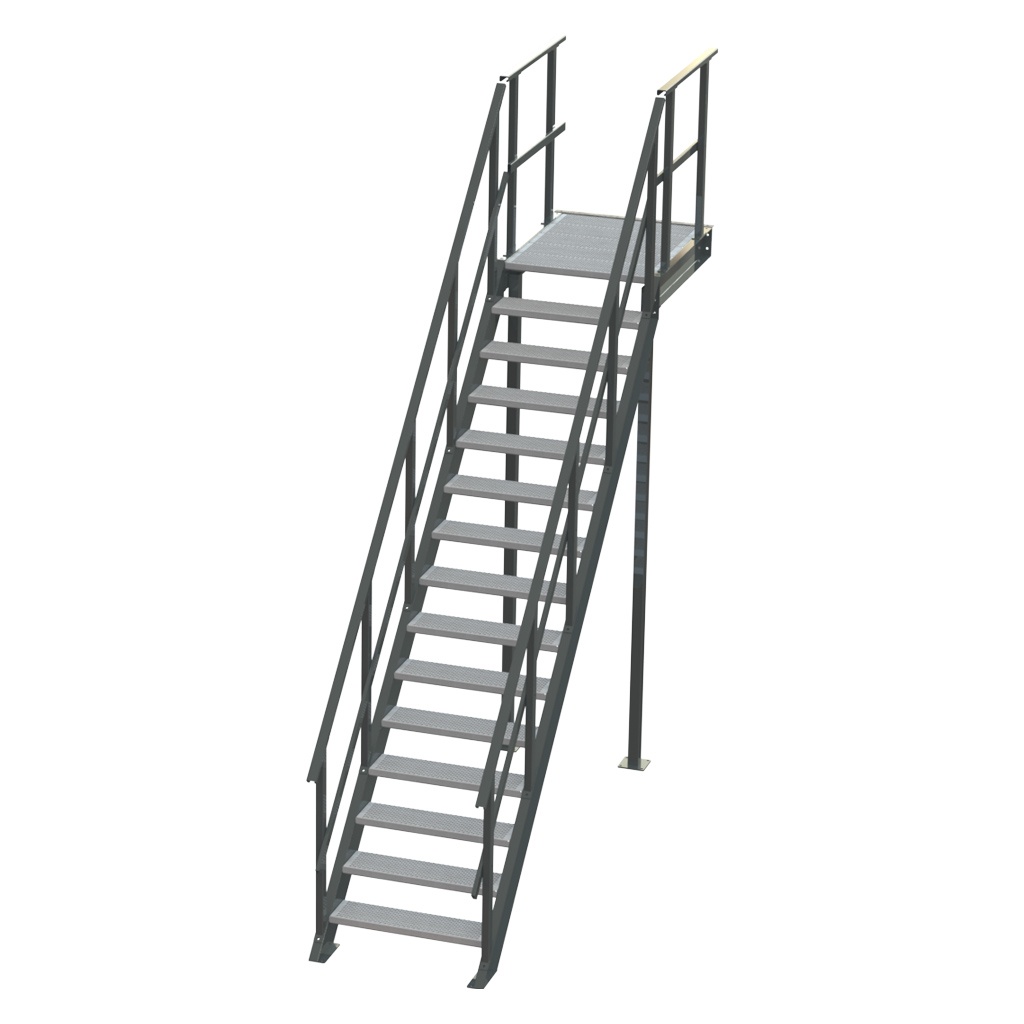 Standaard bordestrap rechtdoor 2800x800 mm (hxb)