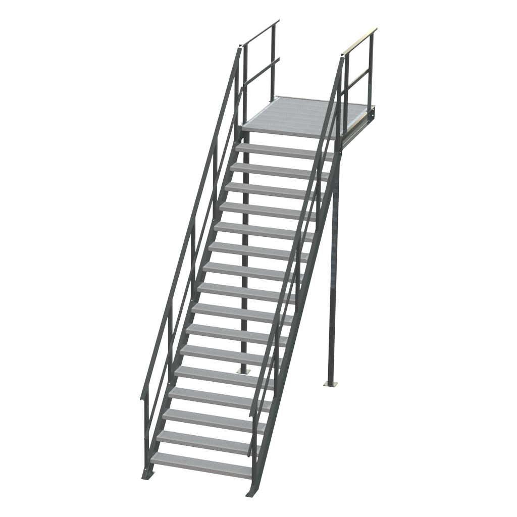 Standaard bordestrap rechtdoor 3200x1200 mm (hxb)