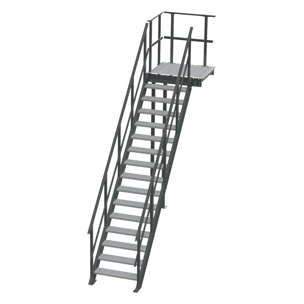 Standaard bordestrap rechtsaf 3000x800 mm (hxb)