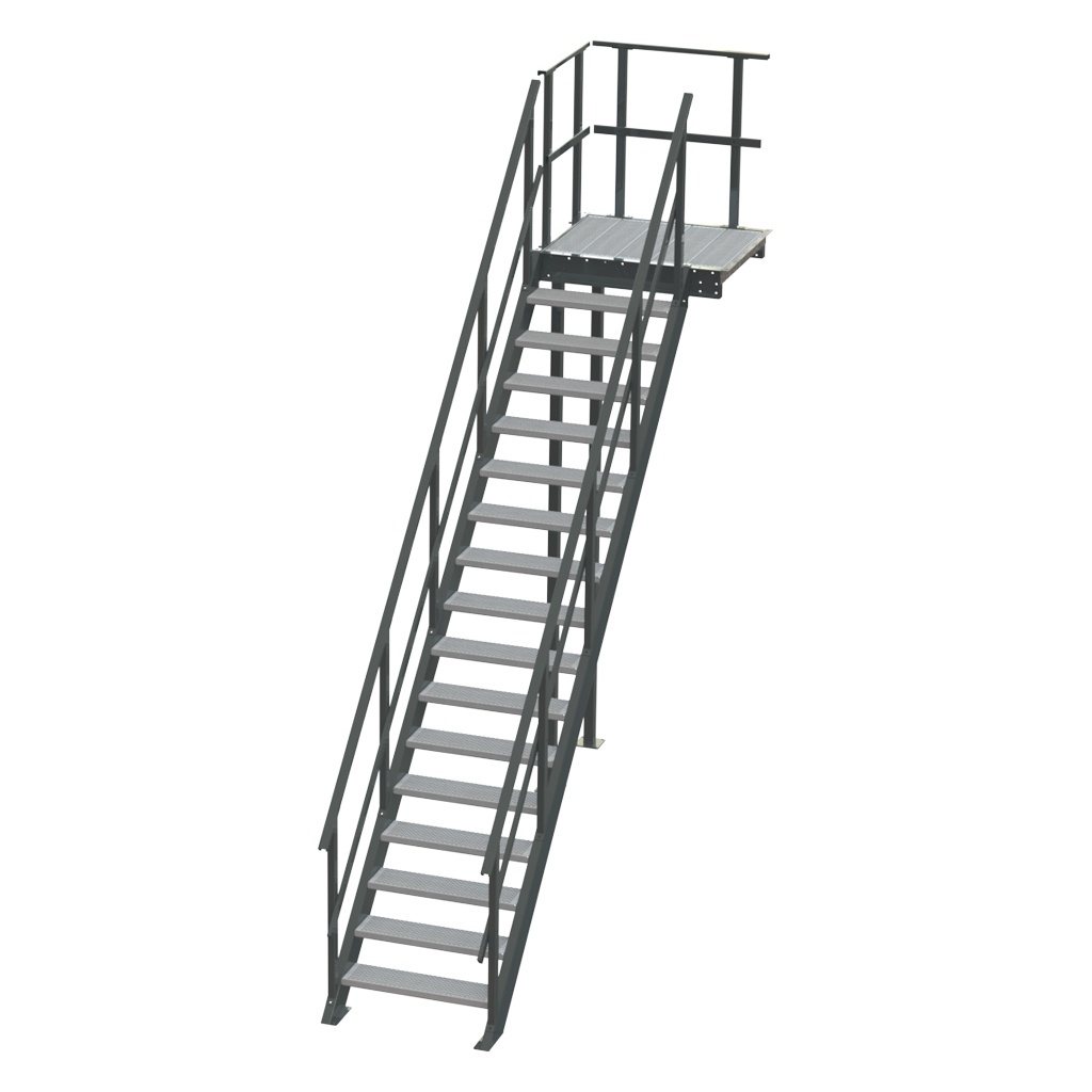 Standaard bordestrap rechtsaf 3200x800 mm (hxb)