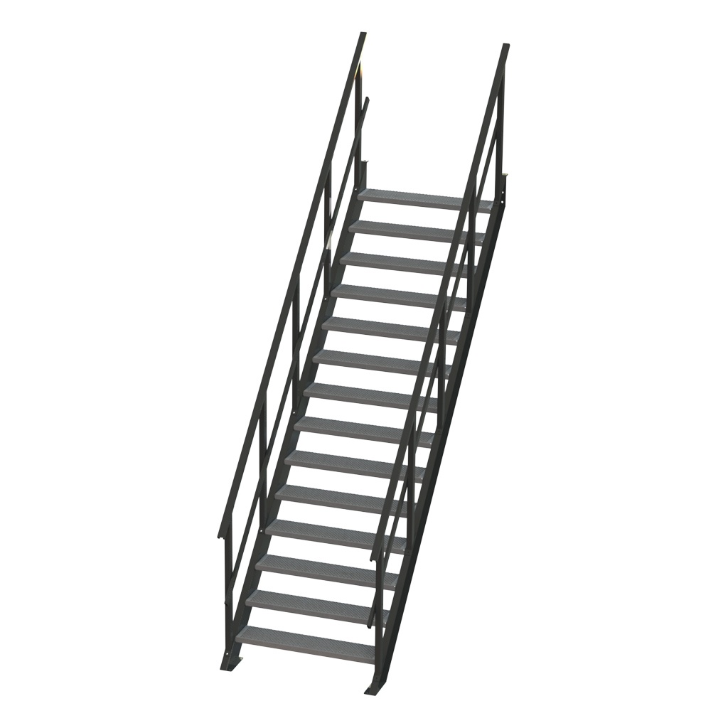 Standaard steektrap 2800x1000 mm (hxb)