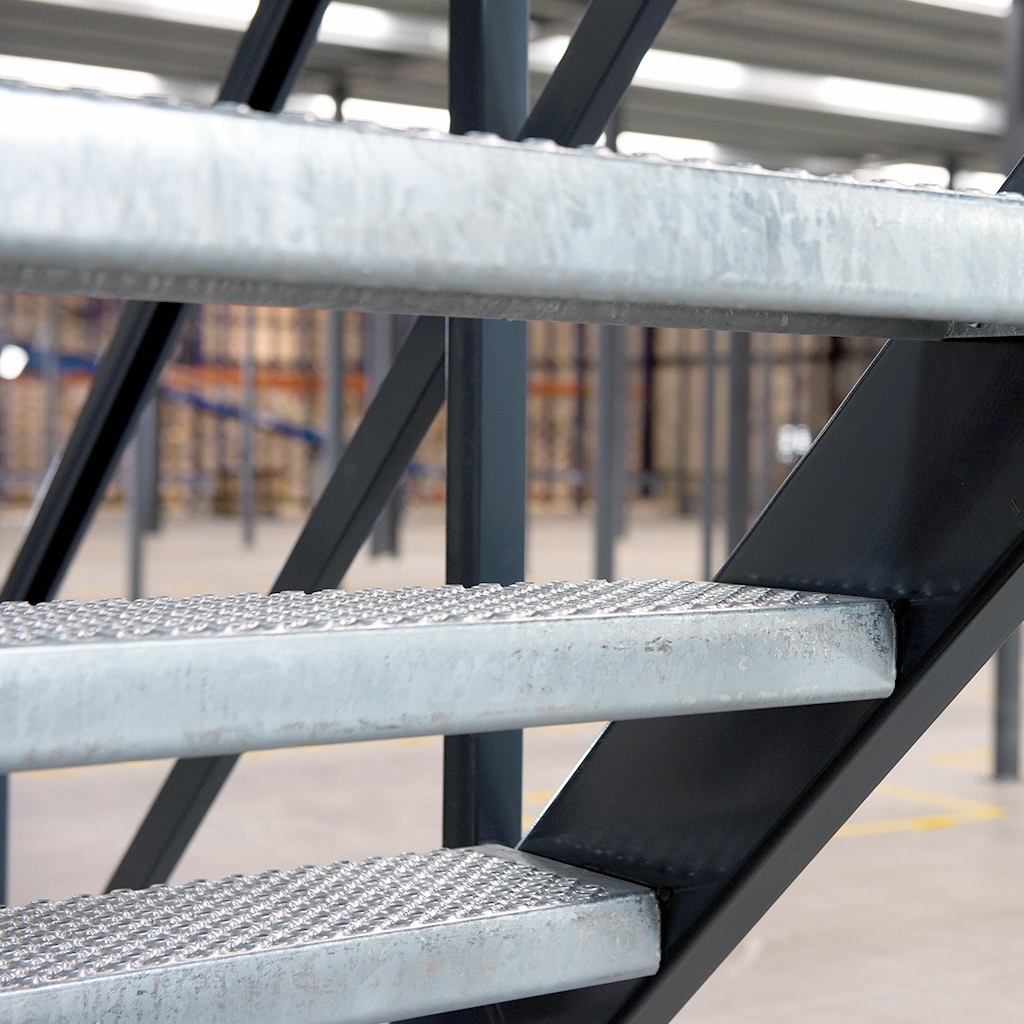 Standaard Steektrap, Industriële Trap 2800x800 mm (hxb)
